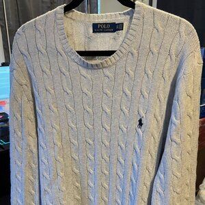 Ralph Lauren Blue Label Polo Cable Knit Sweater